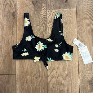 NWT! Girls floral swim top